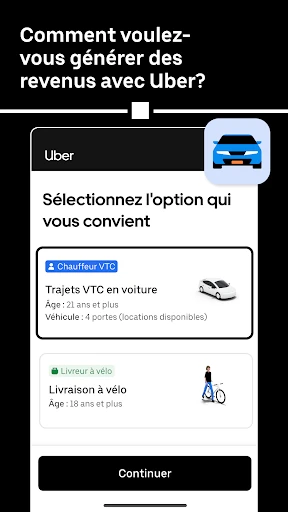 Uber Driver - Appli chauffeurs screenshot