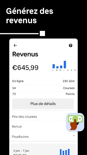 Uber Driver - Appli chauffeurs screenshot