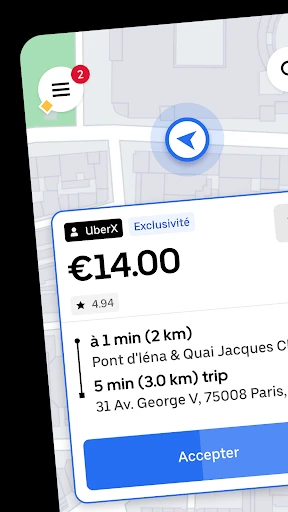 Uber Driver - Appli chauffeurs screenshot