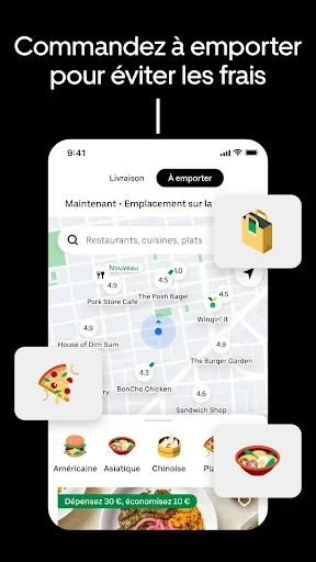 Uber Eats: Livraison de repas screenshot