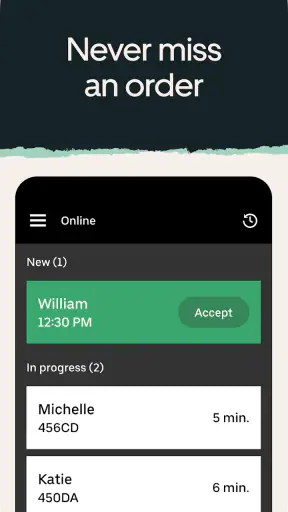 Uber Eats pour les restaurants screenshot
