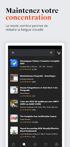 Udemy - Cours en ligne screenshot