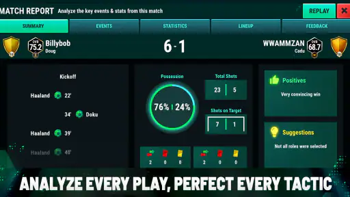 Ultimate Football Manager screenshot