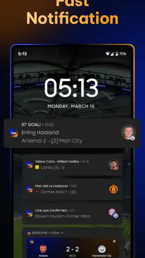 Uniscore screenshot