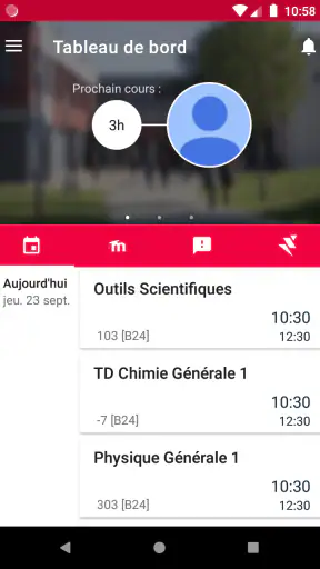 UnivPoitiers screenshot