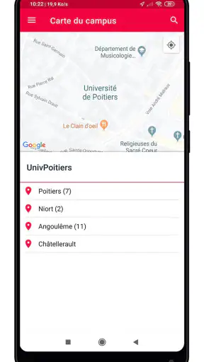 UnivPoitiers screenshot