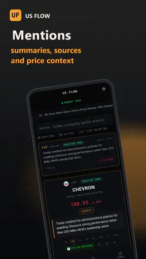 US FLOW screenshot