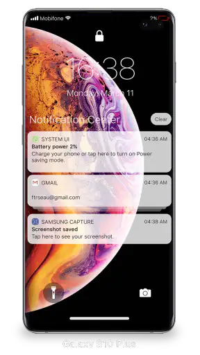 Verrouiller l'écran iOS 15 screenshot