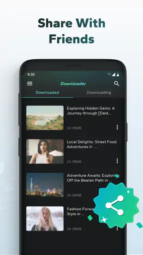 Video Downloader All HD player screenshot