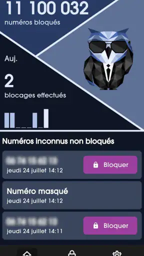 Vigiphone screenshot