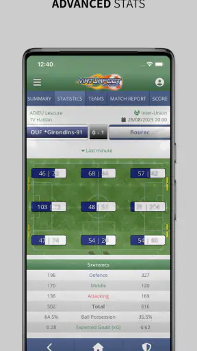 Virtuafoot Football Manager screenshot