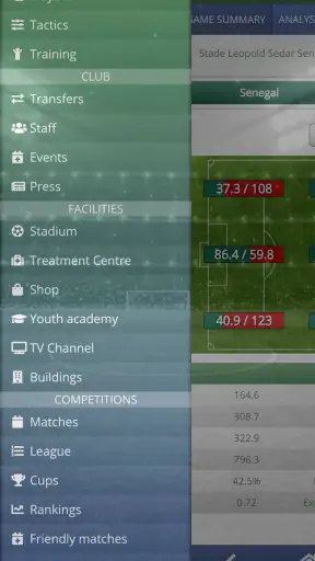 Virtuafoot Football Manager screenshot