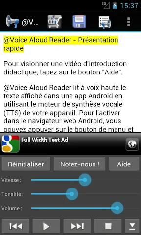@Voice Aloud Reader screenshot