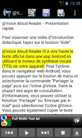 @Voice Aloud Reader screenshot