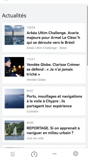 Voiles et Voiliers screenshot