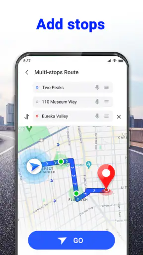 Voix GPS : Planificateur screenshot