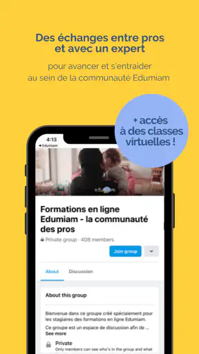 Vos formations Petite enfance screenshot