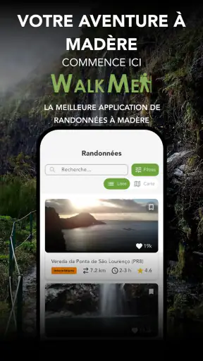 WalkMe | Randonnée à Madère screenshot