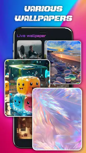 Wallpaper 4K HD: D'écran Cassé screenshot
