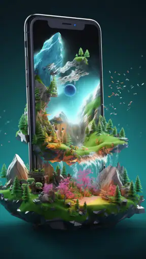 Wallpo: fond d'écran 4K, 3D screenshot