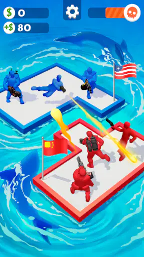 War of Rafts : Bataille Navale screenshot