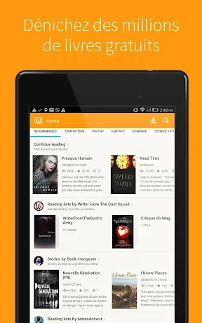 Wattpad - Lire & Écrire screenshot