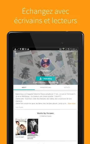 Wattpad - Lire & Écrire screenshot