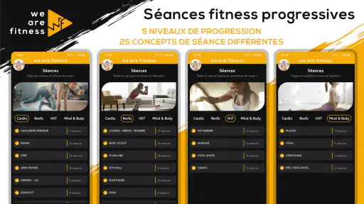 We Are Fitness screenshot