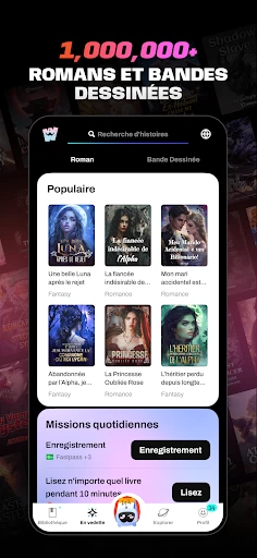 WebNovel - romans et webtoons screenshot