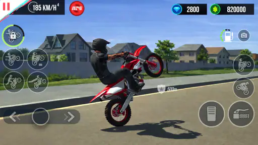 Wheelie Bike Challenge 3D screenshot