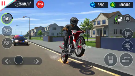 Wheelie Bike Challenge 3D screenshot