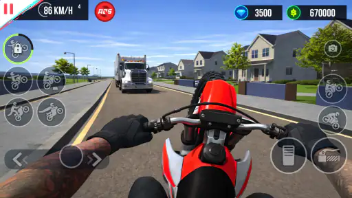 Wheelie Bike Challenge 3D screenshot