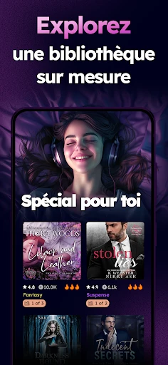 WhisperFM - Livres audio screenshot