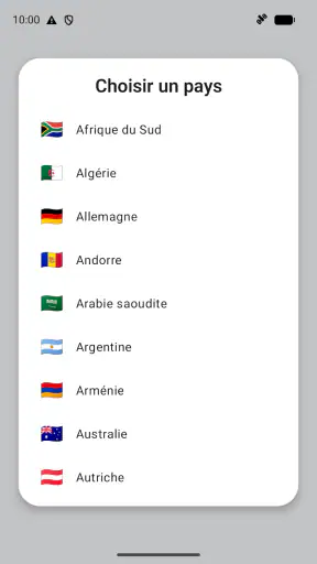 Widget pour Radars fixes et m. screenshot