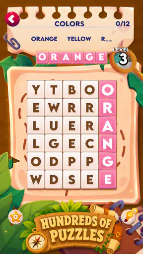 Word Search Puzzle Hunt screenshot