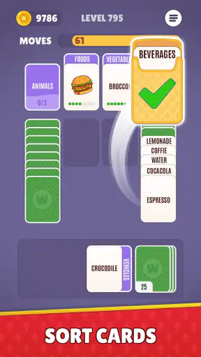 Word Solitaire: Associer screenshot