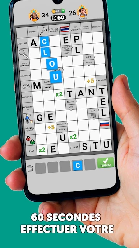 Wordgrams - Mots croisés screenshot