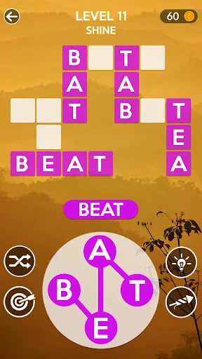 Wordscapes screenshot