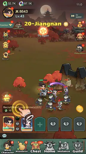 Wuxia Rising Star screenshot