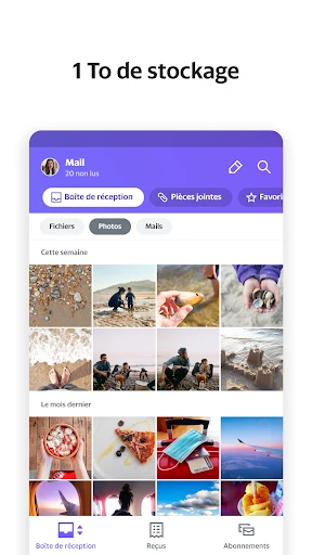 Yahoo Mail : votre boîte email screenshot