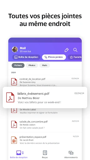 Yahoo Mail : votre boîte email screenshot