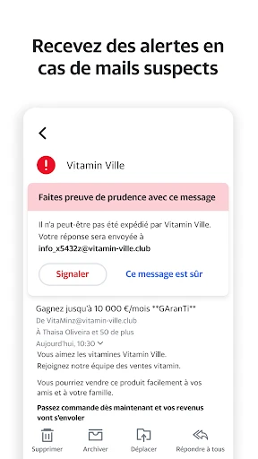 Yahoo Mail : votre boîte email screenshot