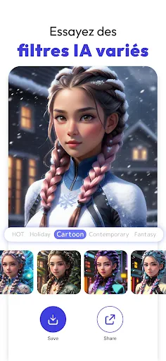 YouCam AI Pro: Générateur d'ia screenshot