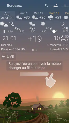 YoWindow Météo - Illimité screenshot