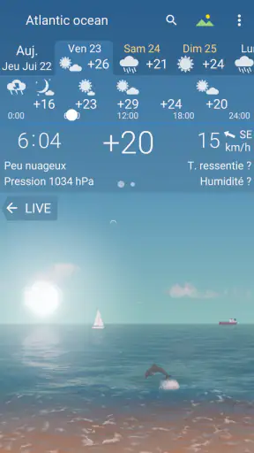 YoWindow Météo - Illimité screenshot