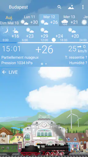 YoWindow Météo - Illimité screenshot