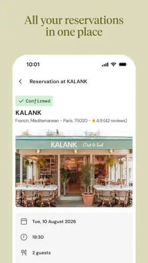 Zenchef screenshot