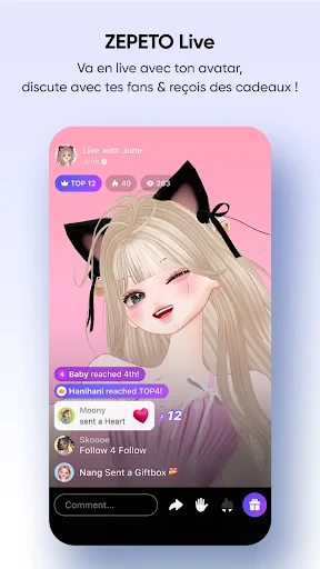 ZEPETO: Avatar, Chat et Live screenshot