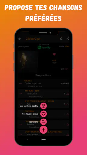 ZIKUP  playlist collaborative screenshot