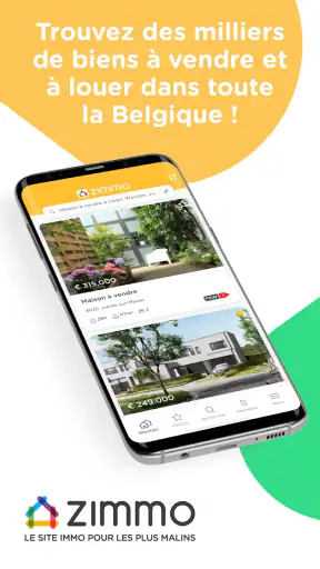 Zimmo: Immo à vendre & à louer screenshot